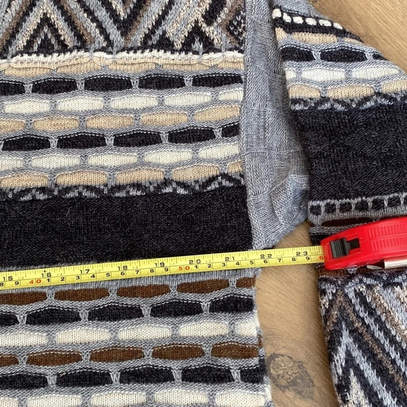 Vintage Tris Line made in Italy cardigan size medium Coogie inspired - Picture 9 of 14